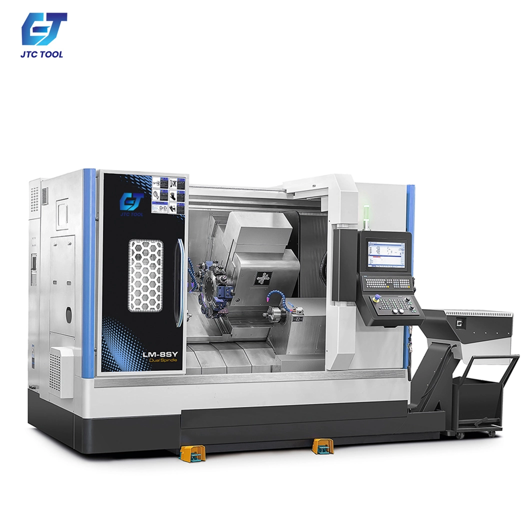 Jtc Tool Vertical Lathe China Manufacturing Aluminum Milling Machine Nc Studio Control System Lm-6sy Turning Milling Machining Part
