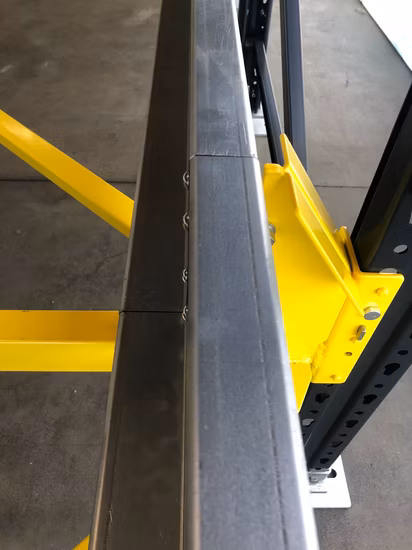 More Space with Intelligent Storage Unique Mounting System Radio Shuttle Racking.