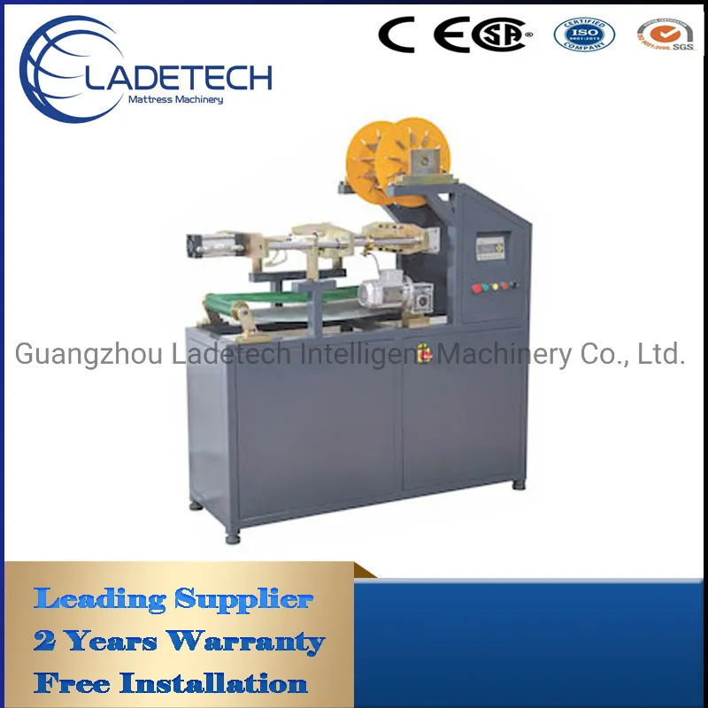 LDT-UC Ultrasonic Pocket Spring Strip Cutting And Welding Machine Pocket Spring Production Line