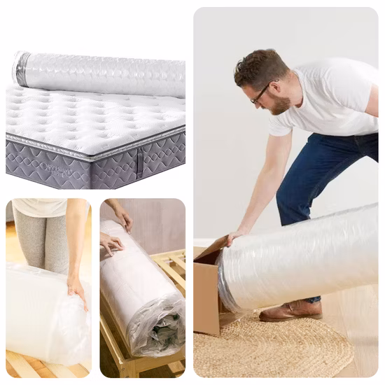 Automatic Mattress Roll Packing Machine